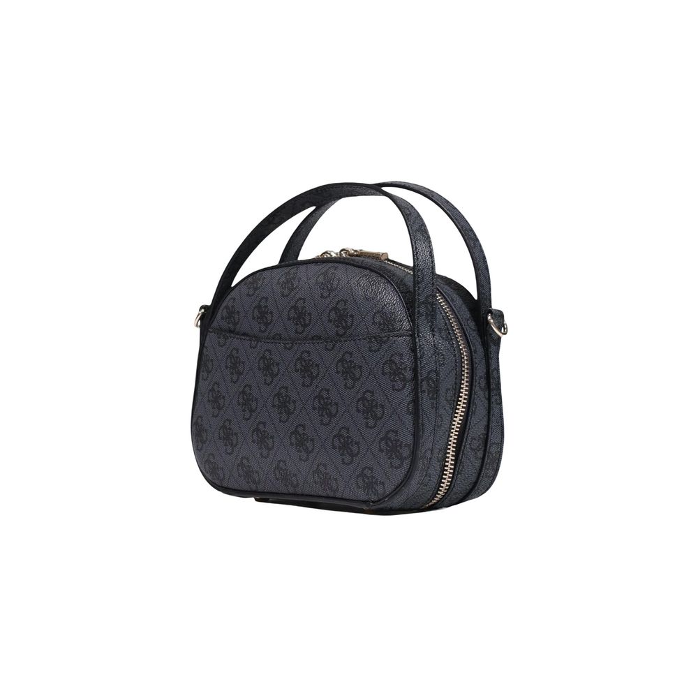 Guess Coleen Logo Coal Logo Crossbody Bag