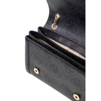 Guess Noelle Logo Dark Grey Crossbody Bag