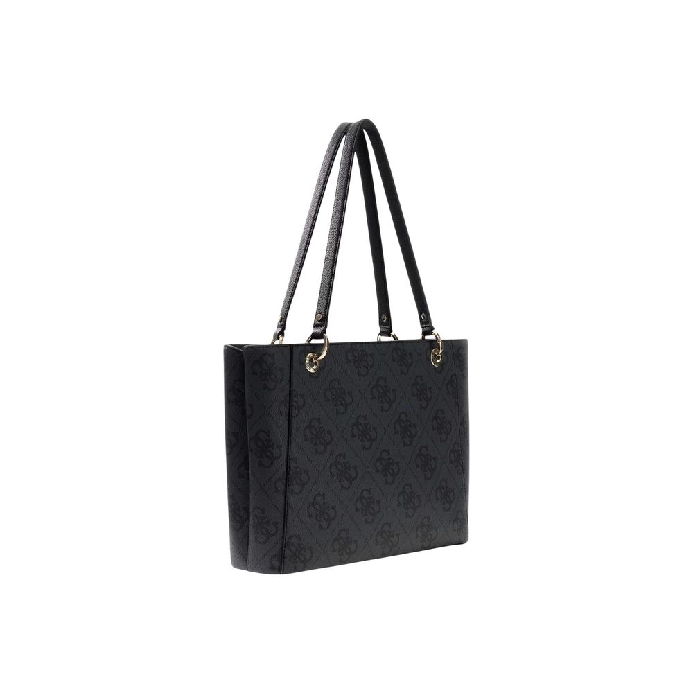 Guess Noelle Coal Logo Shopper Tote Bag