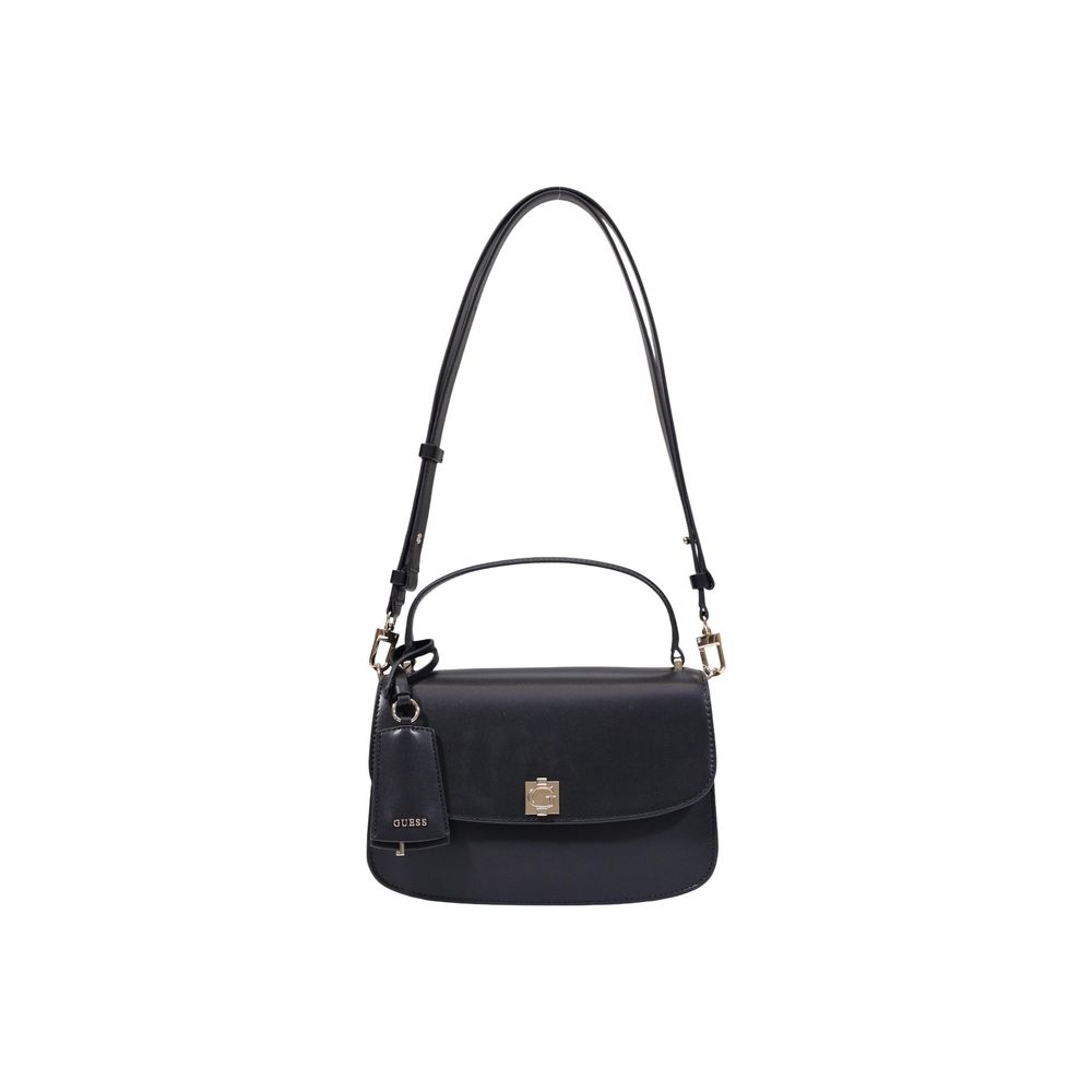 Guess Amorette Black Convertible Crossbody Handbag