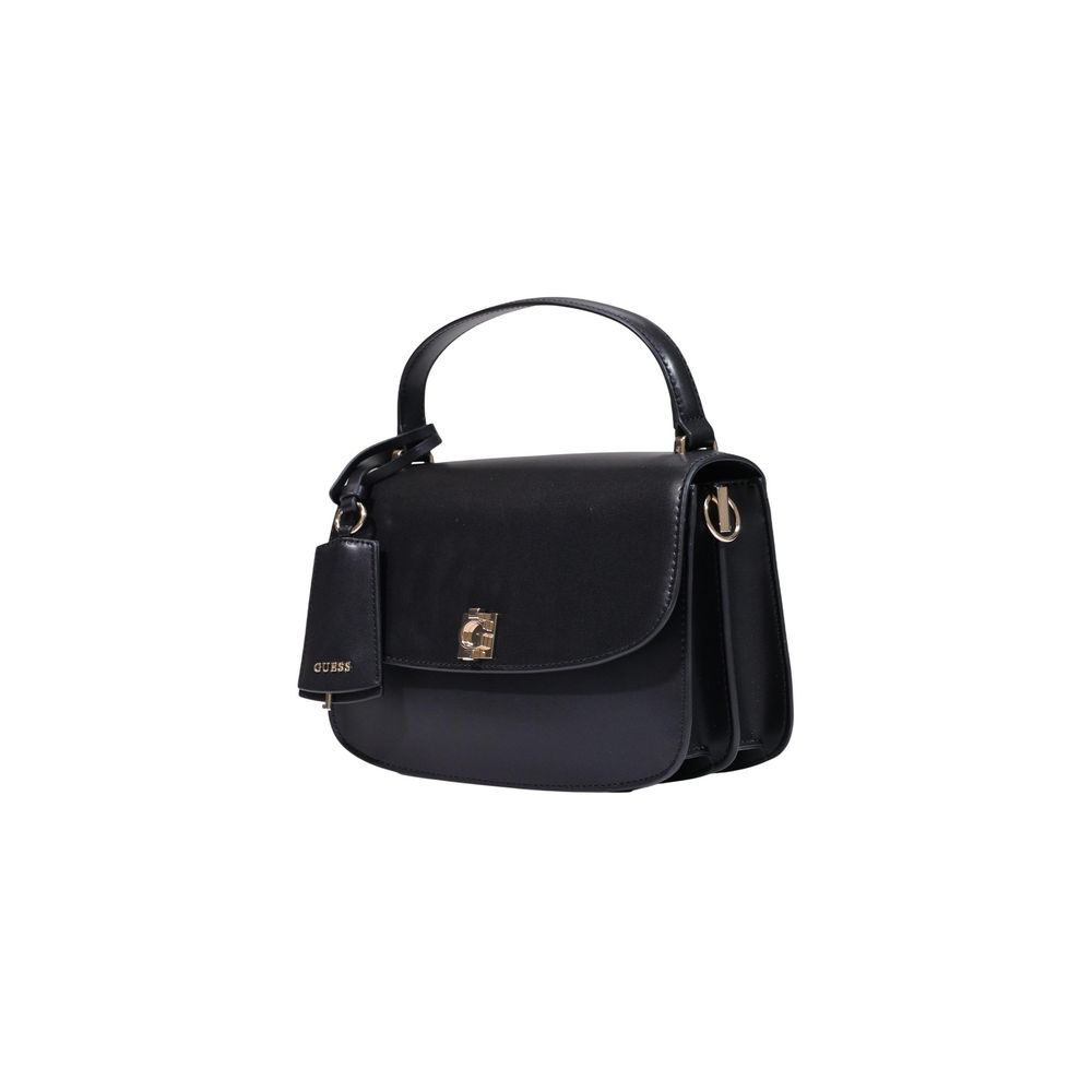 Guess Amorette Black Convertible Crossbody Handbag