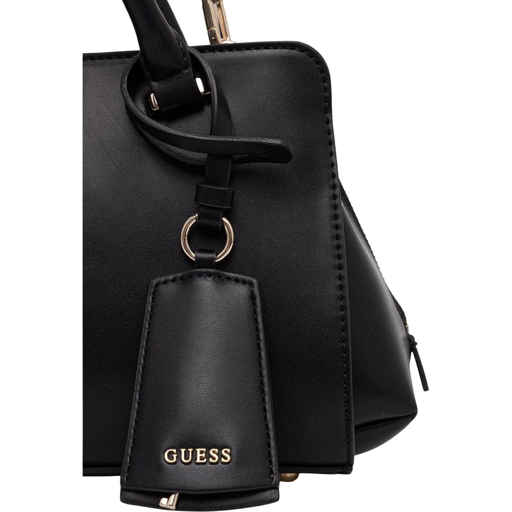 Guess Audrey Black Girlfriend Satchel Bag