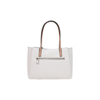 Guess Noelle Off White & Beige Tote Bag