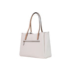 Guess Noelle Off White & Beige Tote Bag