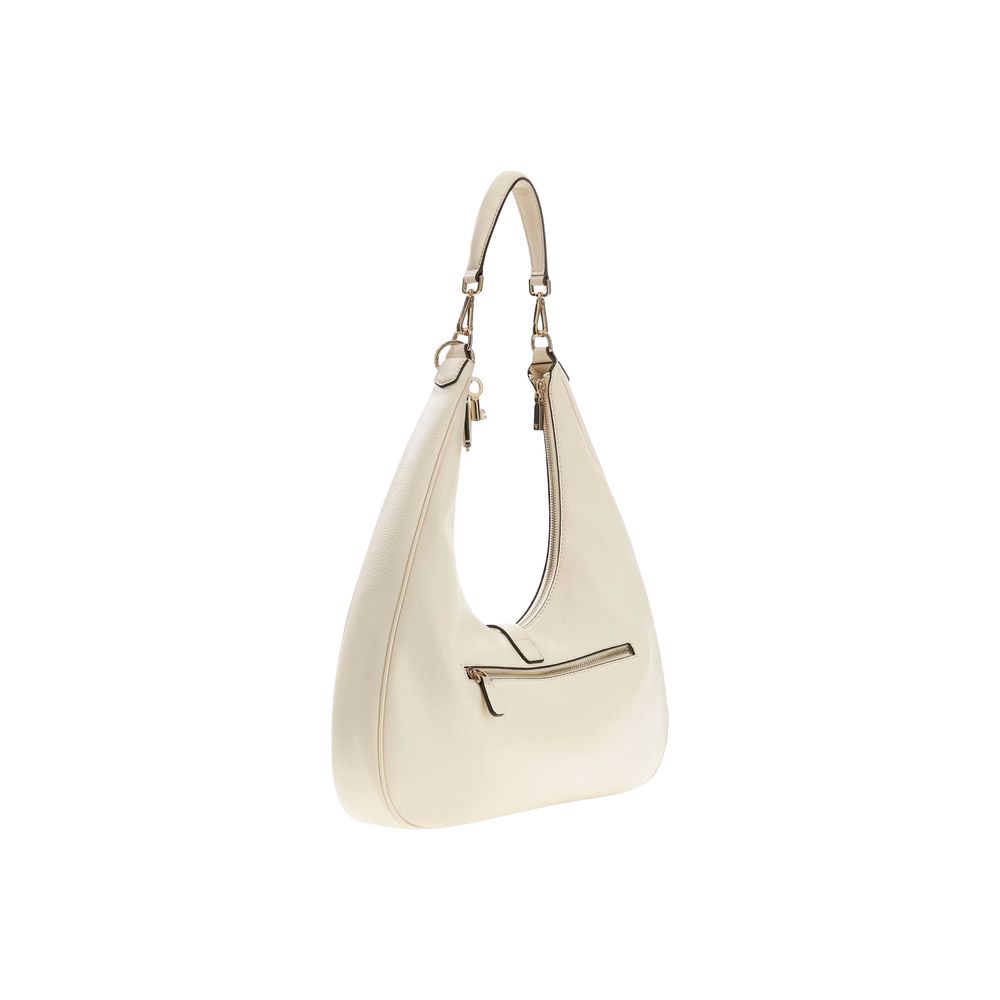 Guess Brooke Cream Hobo Shoulder Bag