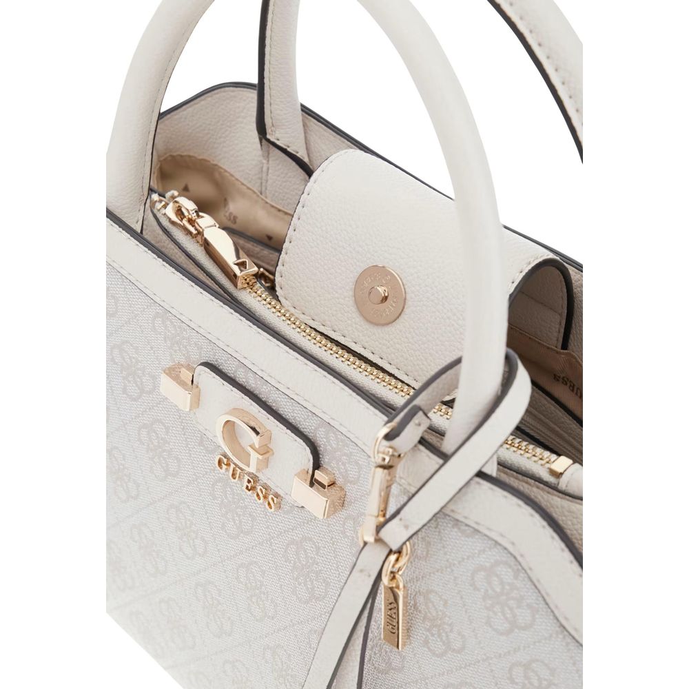 Guess Lindsey Bone Logo Satchel Bag