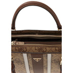 Guess Noelle Latte Logo Handbag