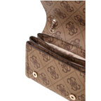Guess Noelle Latte Logo Crossbody Bag