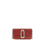 Marc Jacobs Scene Crimson Leather Wallet on Chain