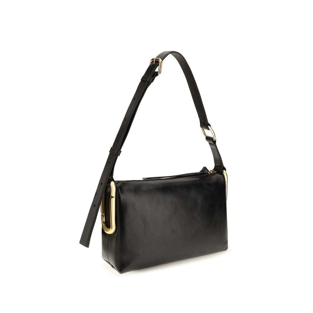 Marc Jacobs Scene Medium Black Leather Shoulder Bag