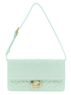 Fendi Wallet On Chain Baguette Nappa Leather Light Green