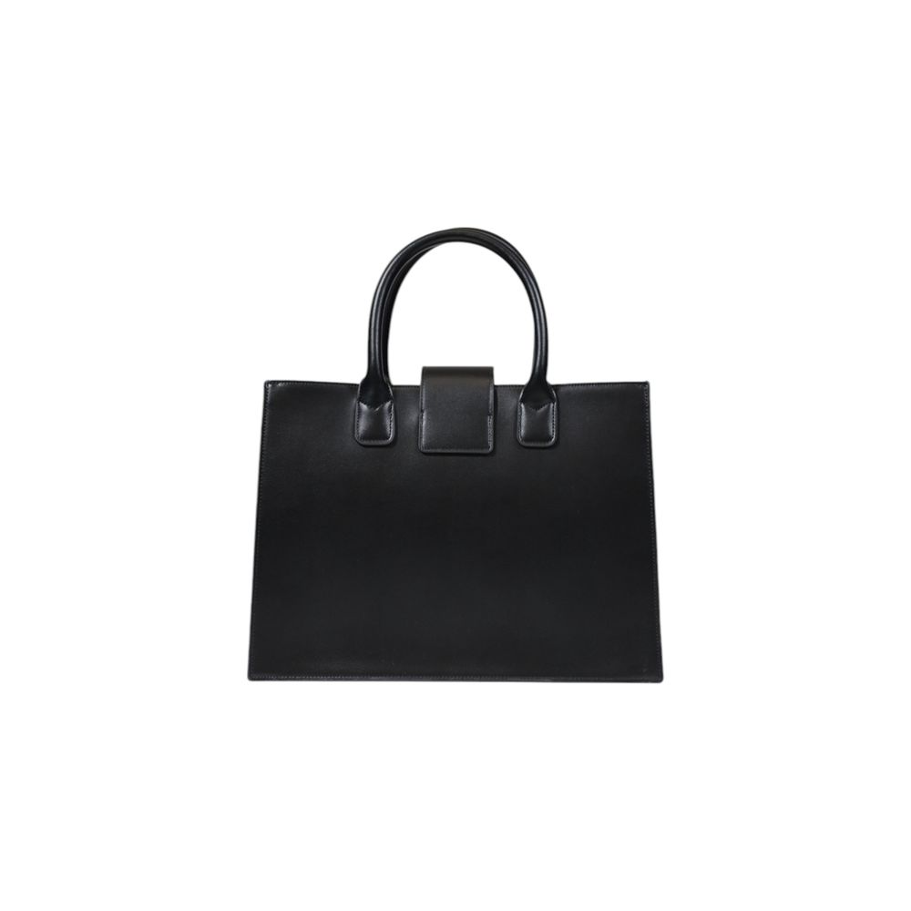 Armani Exchange Medium Structured Tote Bag Black