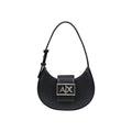 Armani Exchange Mini Coated Shoulder Bag Black