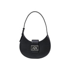 Armani Exchange Crescent Shoulder Bag Black
