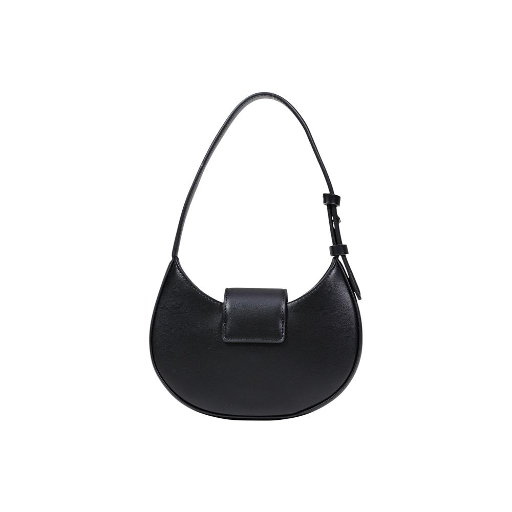 Armani Exchange Mini Coated Shoulder Bag Black