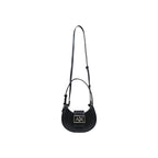 Armani Exchange Mini Coated Shoulder Bag Black