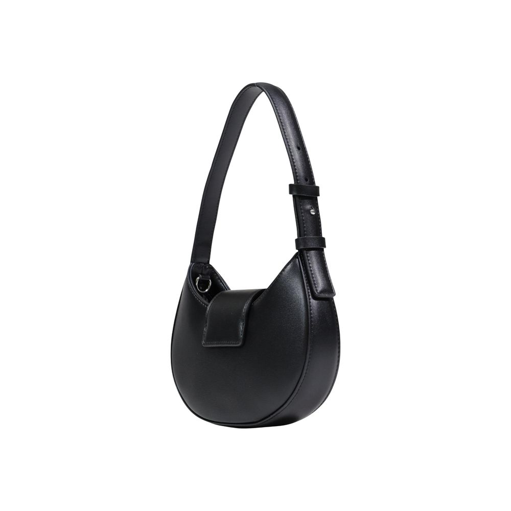 Armani Exchange Mini Coated Shoulder Bag Black