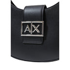Armani Exchange Crescent Shoulder Bag Black