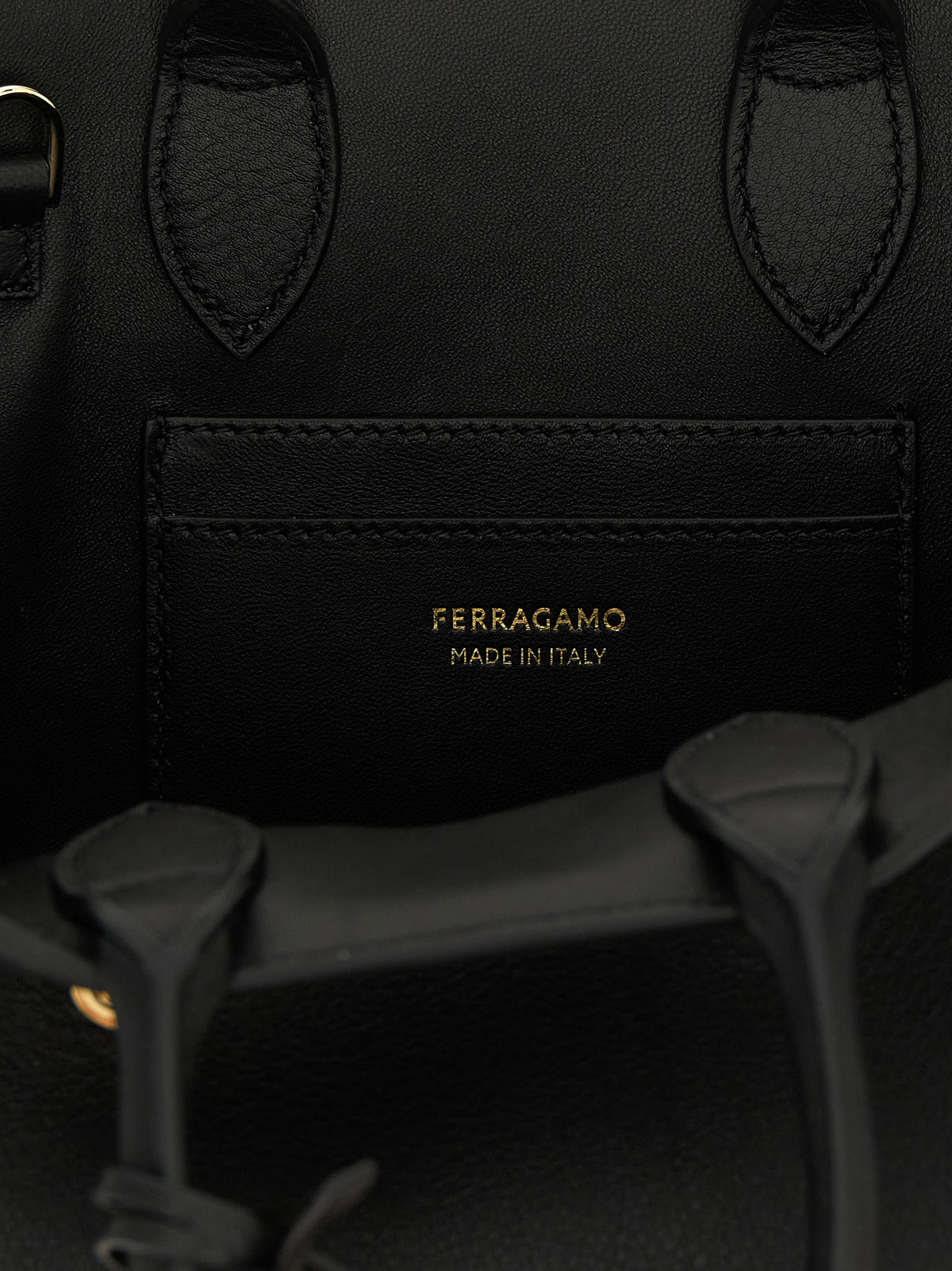 Ferragamo Hug Handbag (XS) Black