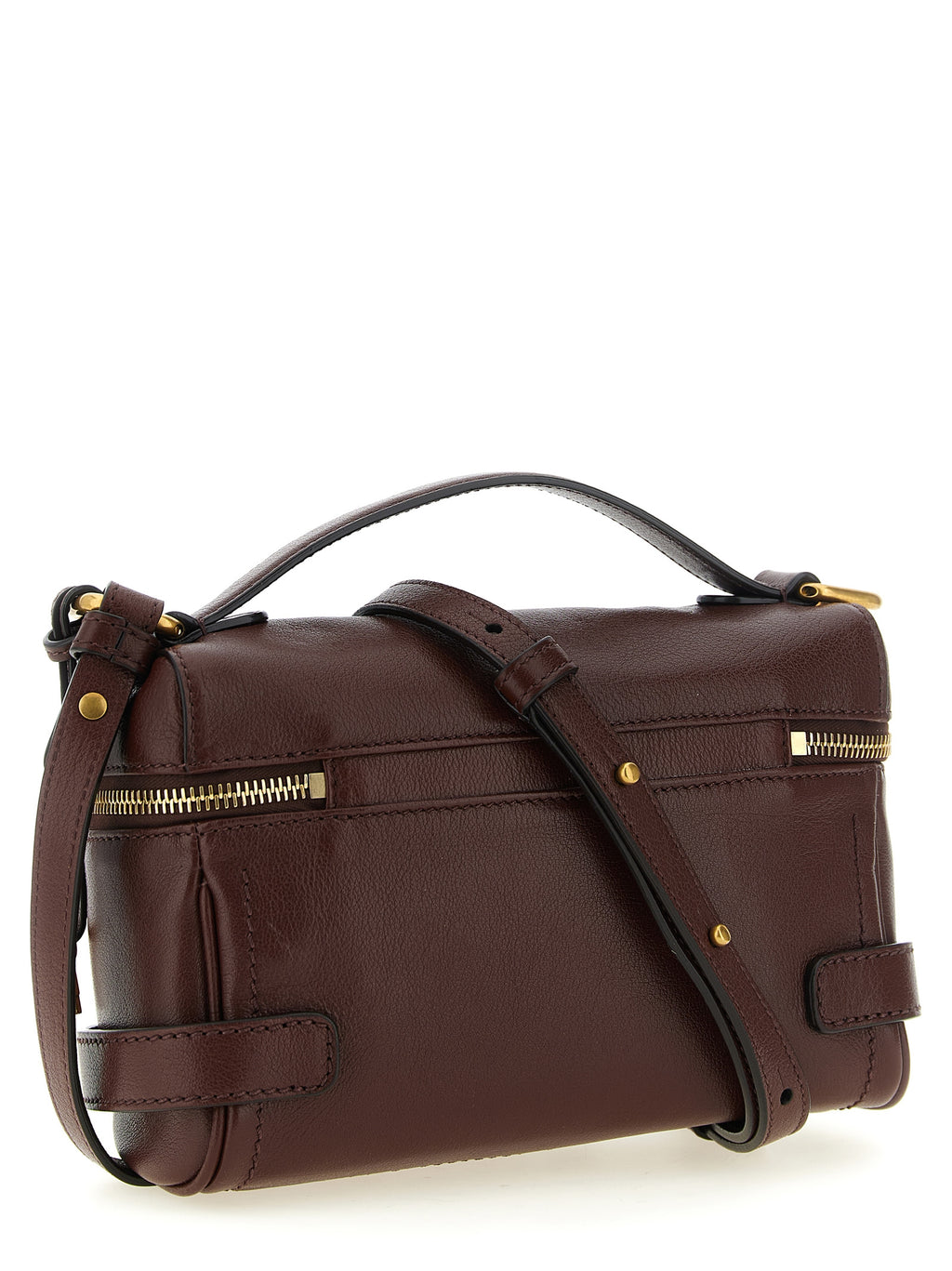 Chloé Paddington Vanity Buffalo Leather Bag Crafty Brown