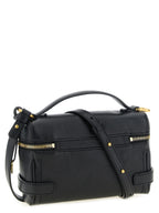 Chloé Paddington Vanity Buffalo Leather Bag Black