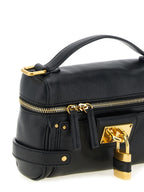 Chloé Paddington Vanity Buffalo Leather Bag Black