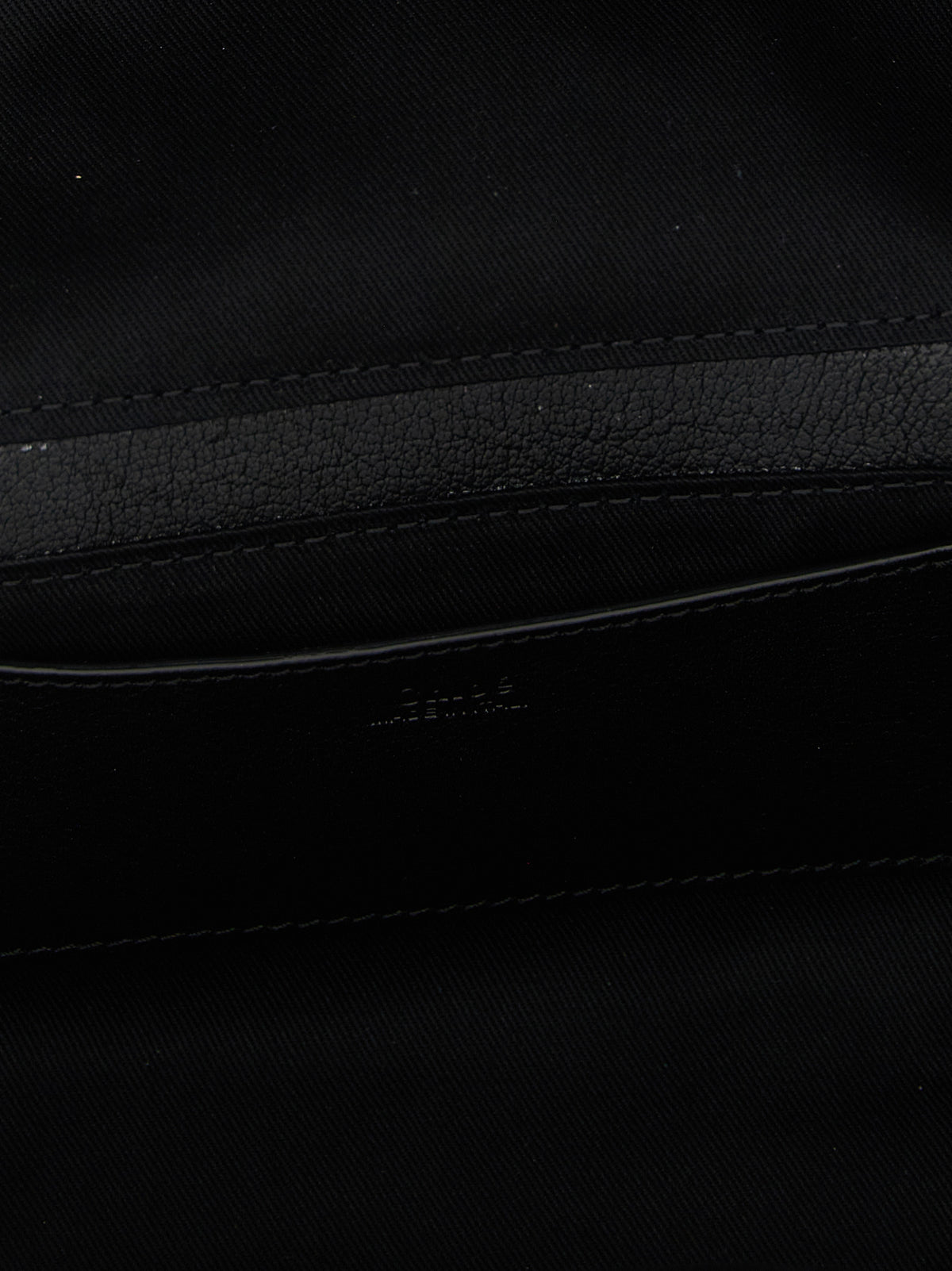 Chloé Paddington Vanity Buffalo Leather Bag Black