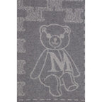 Max Mara Charme Cashmere Teddy Scarf Grey