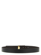 Ferragamo Reversible and Adjustable Gancini Belt Black Hickory
