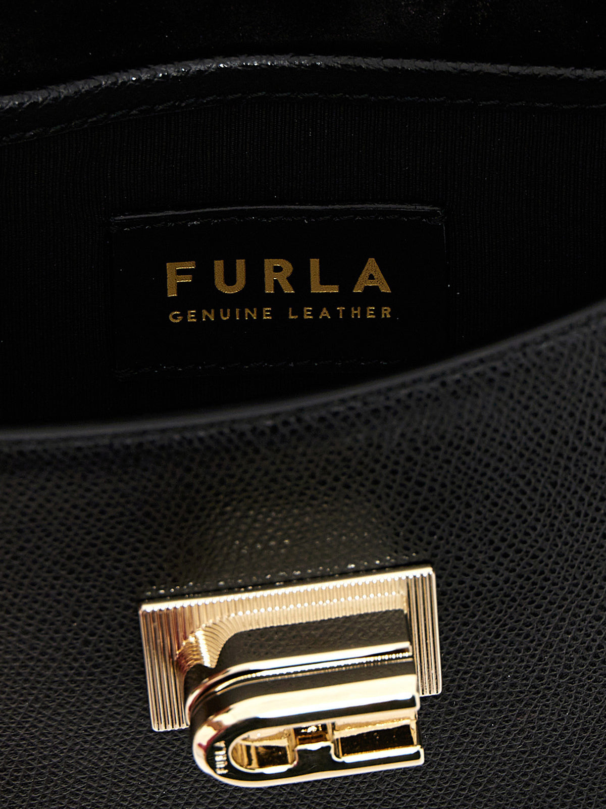 Furla 1927 Mini Crossbody Bag Nero