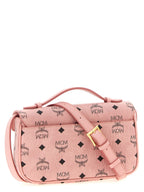 MCM Medium Tracy Crossbody in Visetos Soft Pink