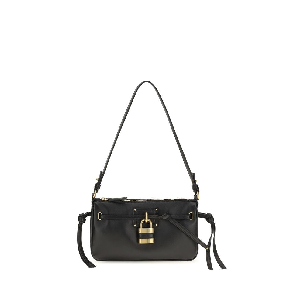 Chloé Mini Paddington Sling Nappa Lambskin Shoulder Bag Black