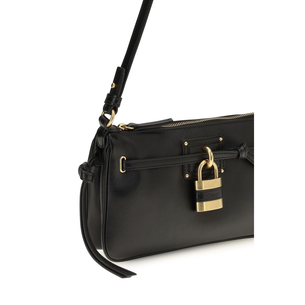 Chloé Mini Paddington Sling Nappa Lambskin Shoulder Bag Black