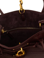 Chloé Small Paddington Sling Lambskin Bag Bordeaux