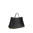 Alexander McQueen Locke Leather Bag Black