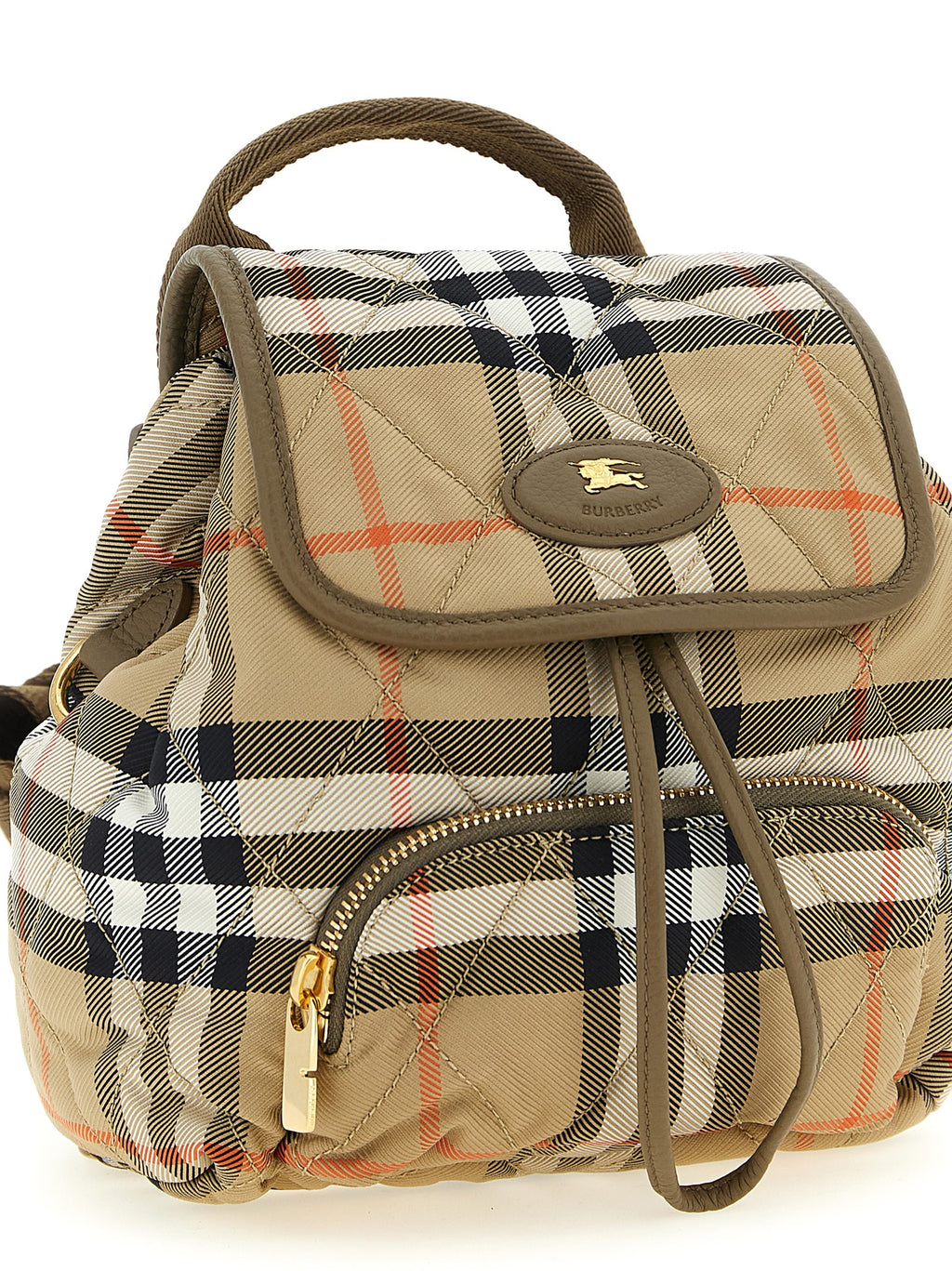 Burberry Mini Horseshoe Backpack Sand Beige
