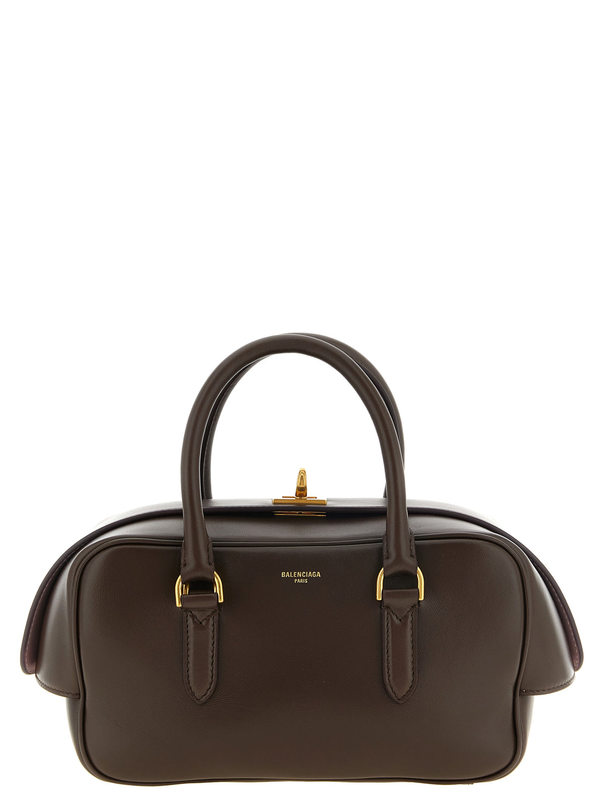 Balenciaga Le 7 Bowling Bag Small Muscade