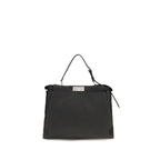 Fendi My Peekaboo Large Leather Handbag – Black