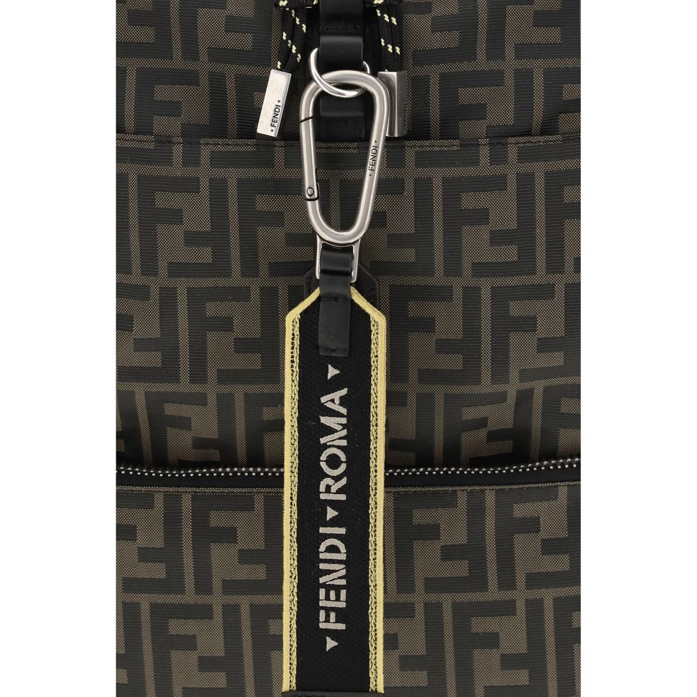Fendi Climb FF Zucca Backpack Brown