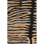 Fendi Medium Roll Tiger Print Shopper Brown