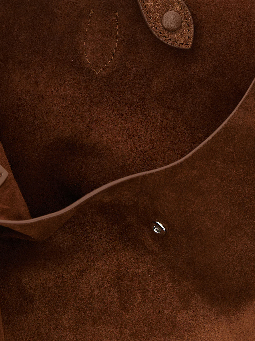 Polo Ralph Lauren Polo Play Suede Tote Café Brown