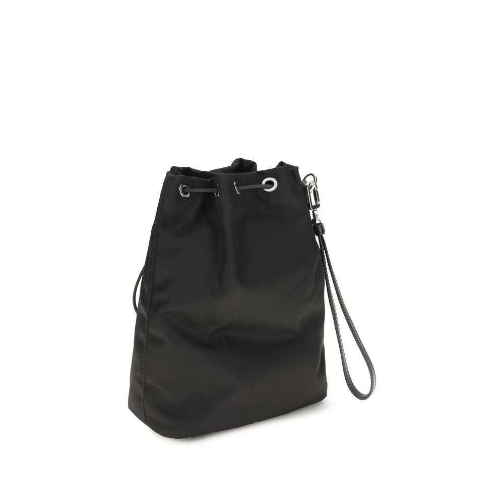 Prada Speedrock Re-Nylon Pouch Black