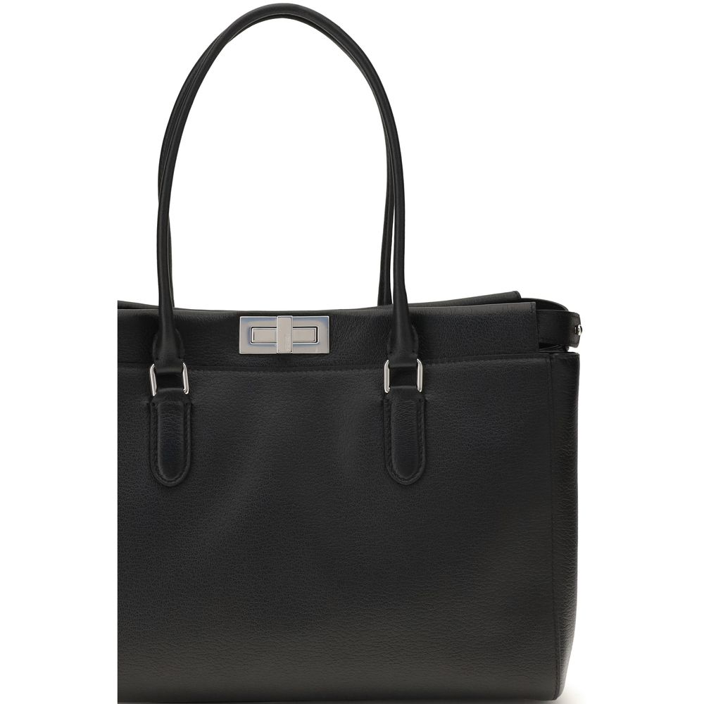 Fendi Peekaboo Tote Small Black