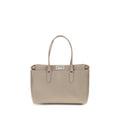Fendi Peekaboo Tote Small Dove Grey