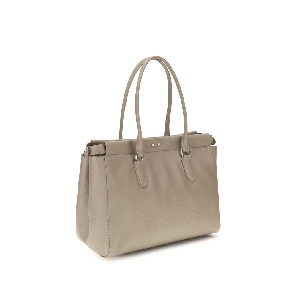 Fendi Peekaboo Tote Small Dove Grey