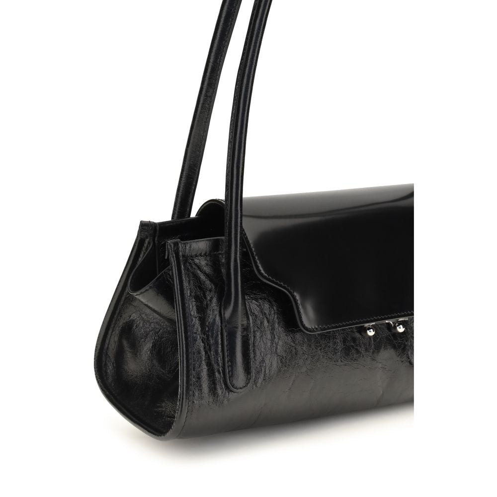 Marni Trunkette Shoulder Bag Black