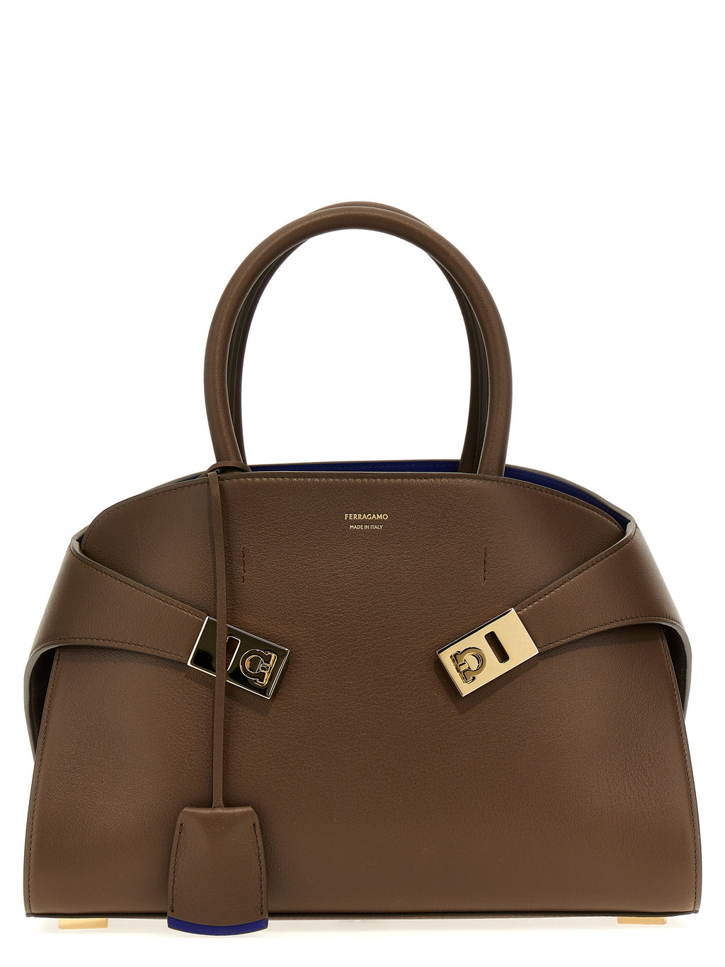 Ferragamo Hug S Handbag Brown