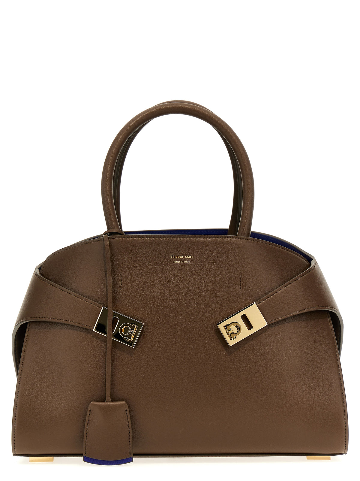 Ferragamo Hug S Handbag Brown