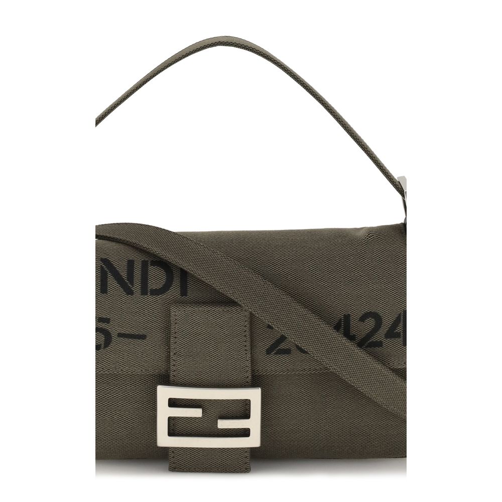 Fendi The Baguette® 26424 Canvas Bag Khaki Green
