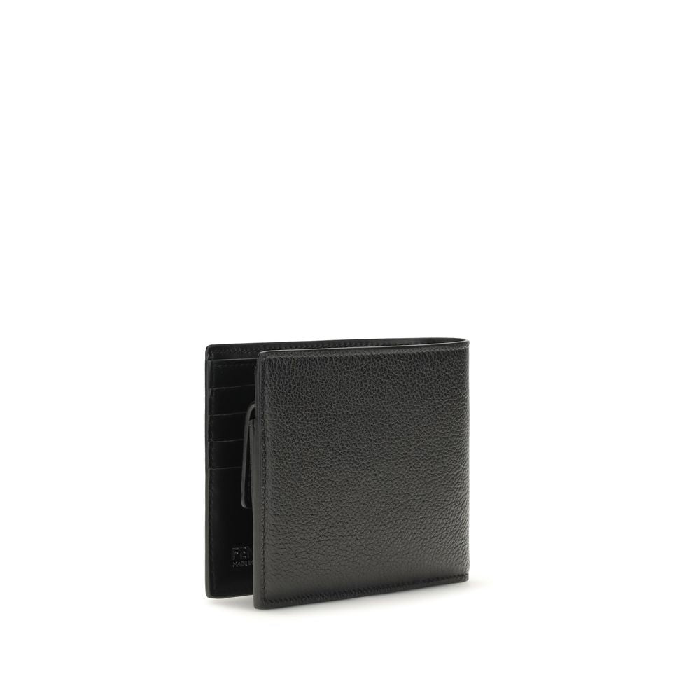 Fendi FF Bifold Wallet Black